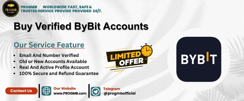 Buy Verified Bybit Accounts here with high-quality, 100% real and active accounts! We are the Royal 100% Verified Bybit Account Provider.